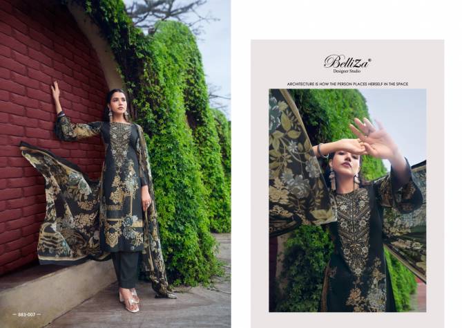 Naira Vol 37 By Belliza Printed Cotton Dress Material Wholesale Shop In Surat
